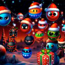 Christmas Rush : Red and Friend Balls 7 christmas rush red and friend balls 2