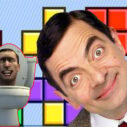 Mr Bean & Skibidi Tetris 8 mr bean amp skibidi tetris 1