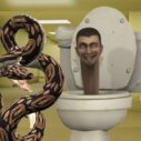 python snake kill skibidi toilet backrooms 2